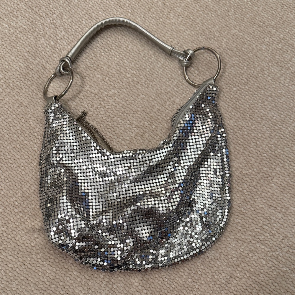 Silver Sequin Women's Bag - Picture 2 of 2